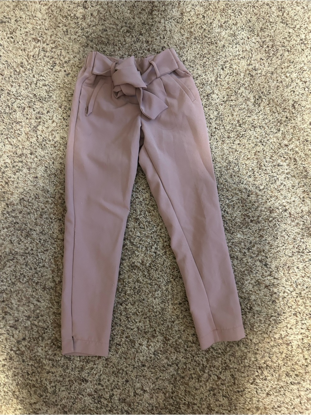 Kids size 7/8 girls like an angel dress pants with bow